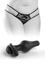 Load image into Gallery viewer, Hookup Panties Crotchless Pleasure Pearls