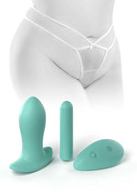 Load image into Gallery viewer, Hookup Panties Silicone Rechargeable Bowtie G-String Panty Vibe with Remote Control
