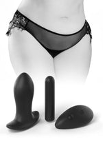 Load image into Gallery viewer, Hookup Panties Silicone Rechargeable Princess Panty Vibe with Remote Control
