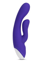 Load image into Gallery viewer, Hop Trix Silicone Rabbit Vibrator - Midnight/Purple
