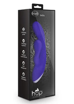 Load image into Gallery viewer, Hop Trix Silicone Rabbit Vibrator - Midnight/Purple
