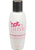 Load image into Gallery viewer, Hot Pink Water Based Warming Lubricant - 2.8oz
