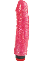 Load image into Gallery viewer, Hot Pinks Devil Dick Vibrating Dildo - Pink - 8in

