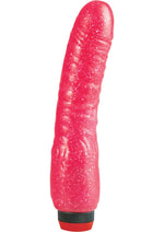 Load image into Gallery viewer, Hot Pinks Long John Vibrating Dildo - Pink - 8in
