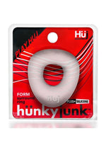 Load image into Gallery viewer, Hunkyjunk Form Surround Cock Ring - Clear/Clear Ice
