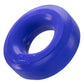 Hunkyjunk Huj Silicone Cock Ring - Blue