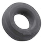 Hunkyjunk Huj Silicone Cock Ring - Gray/Grey