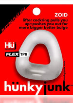 Load image into Gallery viewer, Hunkyjunk Zoid Trapezoid Lifter Cockring - Clear/Clear Ice
