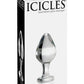 Icicles No. 25 Glass Anal Plug - Clear