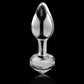 Icicles No 44 Glass Anal Plug - Clear