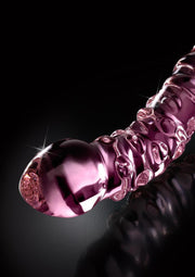 Icicles No. 55 Double-Sided Textured Glass Dildo