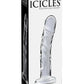 Icicles No. 62 Glass Dildo - Clear - 6.5in