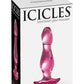 Icicles No 73 Beaded Glass Anal Plug - Pink