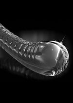 Load image into Gallery viewer, Icicles No. 88 Glass G-Spot Wand with Bendable Silicone Suction Cup