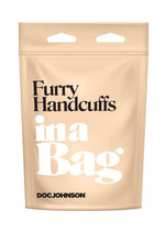 Load image into Gallery viewer, In A Bag Furry Handcuffs - Black