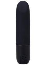 Load image into Gallery viewer, In A Bag Silicone Rechargeable Bullet Vibrator - Black
