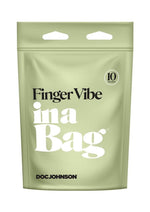 Load image into Gallery viewer, In A Bag Silicone Rechargeable Finger Vibe - Pink