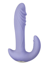 Load image into Gallery viewer, Infinitt Rotating Dual Massager Silicone Rechargeable Vibrator - Purple
