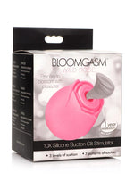 Load image into Gallery viewer, Inmi Bloomgasm Rose 10x Silicone Rechargeable Clitoral Stimulator - Pink
