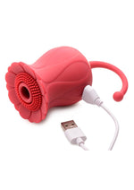 Load image into Gallery viewer, Inmi Bloomgasm Royalty Rose Rechargeable Silicone Textured Suction Clitoral Stimulator
