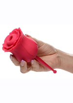 Load image into Gallery viewer, Inmi Bloomgasm Sucking and Vibrating Rose Silicone Rechargeable Clit Stimulator
