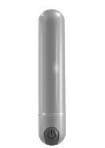 Load image into Gallery viewer, Intense Travelers Aluminum Rechargeable Vibrator - Metal/Silver
