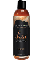Load image into Gallery viewer, Intimate Earth Chai Aromatherapy Massage Oil Vanilla Chai - 4oz
