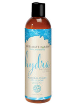 Load image into Gallery viewer, Intimate Earth Hydra Organic Water Based Glide Lubricant - Natural Plant Cellulose - 4oz
