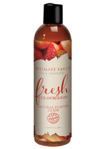 Load image into Gallery viewer, Intimate Earth Oral Pleasure Glide Lubricant Fresh Strawberries - 4oz
