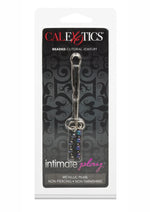 Load image into Gallery viewer, Intimate Play Non-Piercing Beaded Clitoral Jewelry - Silver

