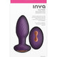 Inya Alpine Rechargeable Silicone Anal Plug with Remote Control