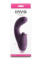 Load image into Gallery viewer, Inya Caprice Rechargeable Silicone G-Spot Vibrator - Purple

