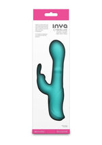Load image into Gallery viewer, Inya Cyberluxe Rechargeable Silicone Rabbit Vibrator
