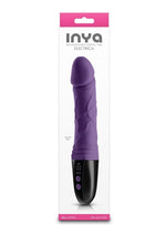 Load image into Gallery viewer, Inya Electrica Rechargeable Silicone Vibrator - Purple
