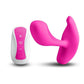 Inya Eros Rechargeable Silicone Vibrating Stimulator with Remote Control - Pink