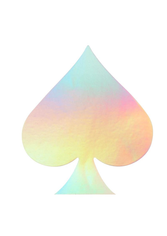 Iridescent Spades