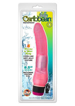 Load image into Gallery viewer, Jelly Caribbean Number 1 Vibrator - Pink - 8.5in
