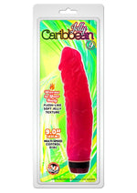 Load image into Gallery viewer, Jelly Caribbean Number 9 Vibrator - Red - 9in
