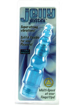 Load image into Gallery viewer, Jelly Joystick Waterproof Vibrator - Blue