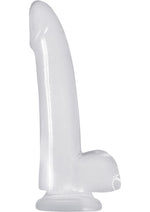 Load image into Gallery viewer, Jelly Rancher Smooth Rider Dildo - Clear - 5in
