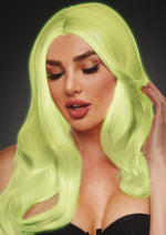 Load image into Gallery viewer, Jessie Glow In The Dark Wig - Glow In The Dark/White
