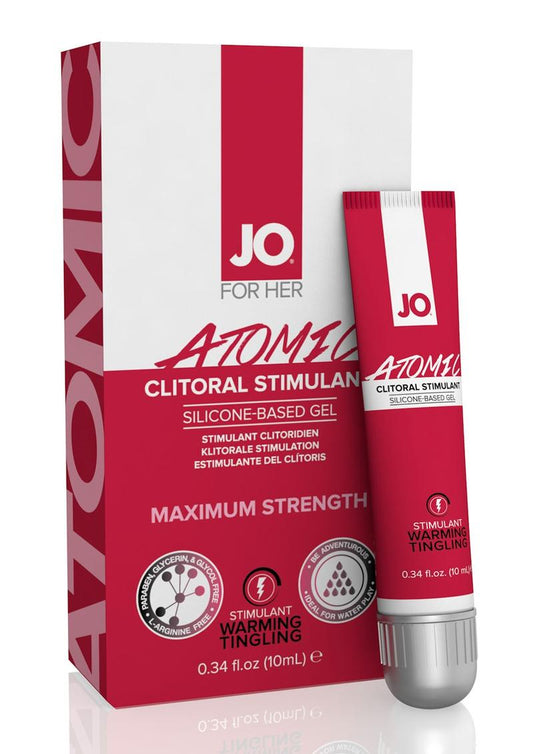 JO Atomic Silicone Clitoral Stimulant Gel - .34oz