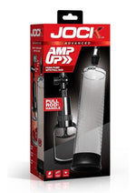 Load image into Gallery viewer, Jock Amp Up Penis Pump with Pull Rod - Black/Clear

