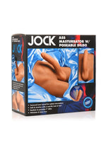 Load image into Gallery viewer, Jock Ass Masturbator with Poseable Dildo - Vanilla
