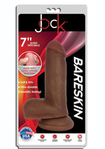 Load image into Gallery viewer, Jock Bareskin Realistic Dong with Balls - Caramel - 7in
