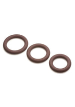 Load image into Gallery viewer, Jock Discrete Silicone Cock Ring - Chocolate - Set
