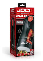 Load image into Gallery viewer, Jock Gyroblast Gyrating, Sucking and Vibrating Rechargeable Masturbator - Black/White