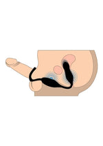 Load image into Gallery viewer, Jock Hyper Thrusting and Vibrating Rechargeable Silicone Anal Plug with C-Ring
