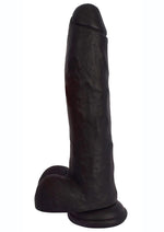 Load image into Gallery viewer, Jock Realistic Dong with Balls - Black - 11in
