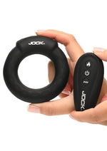 Load image into Gallery viewer, Jock Rumbler Vibrating and Warming Rechargeable Silicone C-Ring 1.8in with Remote
